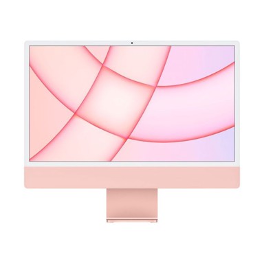 APPLE AiO računalo iMac 24 / Apple M1, 24", 4480 x 2520, 8 GB RAM, 256 GB, roza (obnovljen)